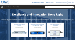 Desktop Screenshot of linkelectronics.com